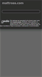 Mobile Screenshot of mattross.com